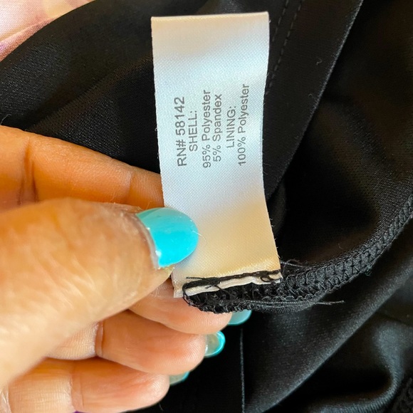 Boston Proper purple peonies midi dress - Picture 10 of 10